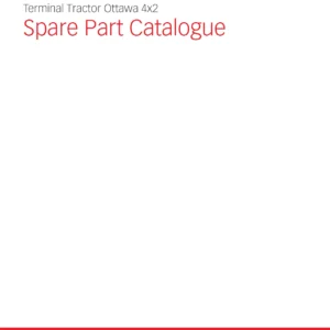 Kalmar Ottawa 4x2 Terminal Tractor Spare Parts Catalogue 333684 PDF