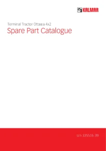 Kalmar Ottawa 4x2 Terminal Tractor Spare Parts Catalogue 335516-39 PDF