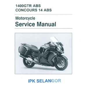 Kawasaki 1400GTR ABS Concours 14 ABS Motorcycle Service Manual PDF