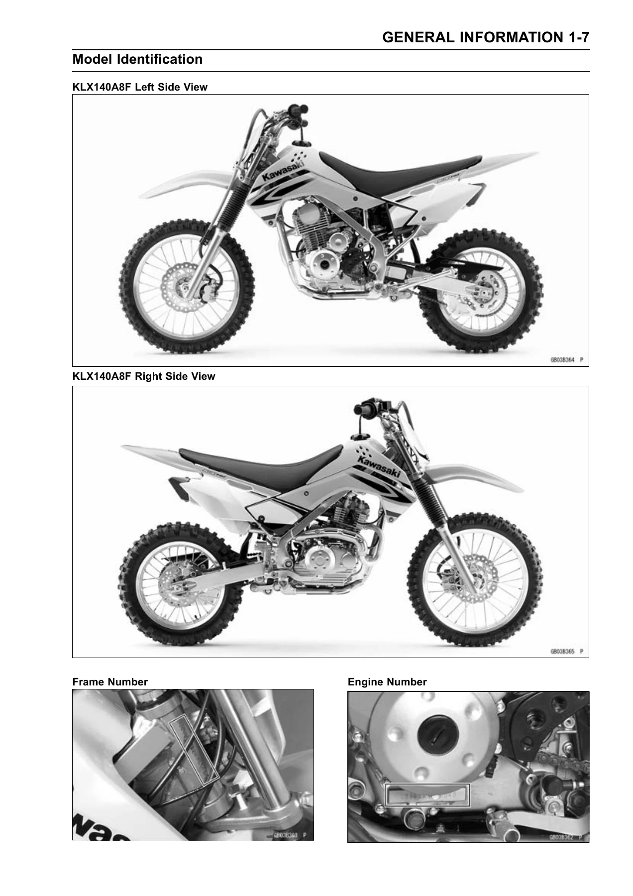 Kawasaki KLX140 KLX140L Service Manual 2008-2011 Repair Workshop PDF - Image 2