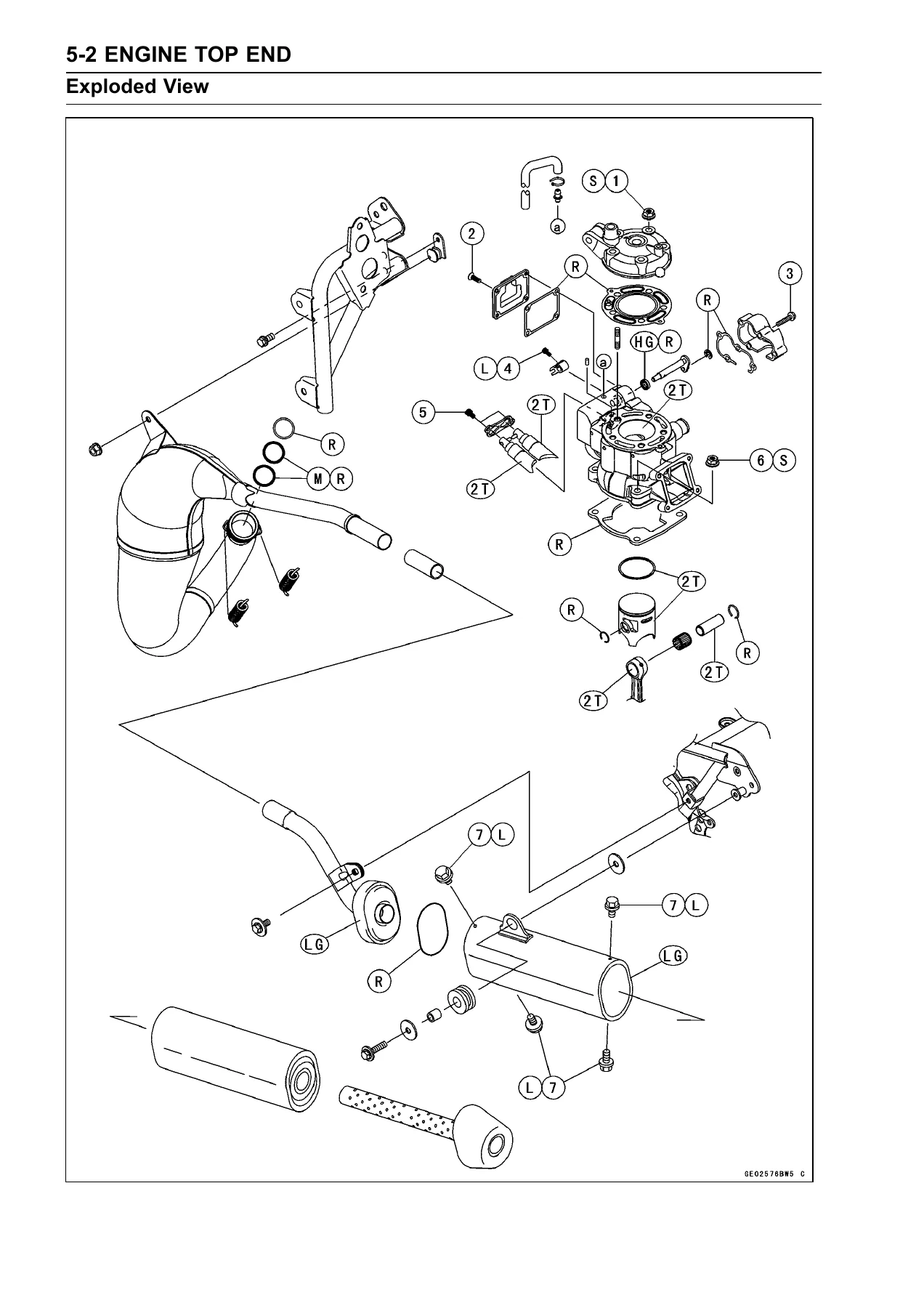 Kawasaki KX85 KX85-II KX100 2014 Motorcycle Service Manual - Complete Workshop PDF - Image 2