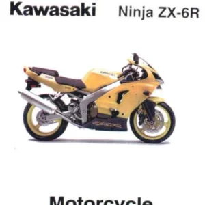 Kawasaki Ninja ZX-6R ZX600-J1 Motorcycle Service Manual - PDF Repair Guide