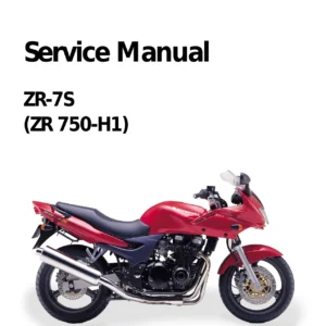 Kawasaki ZR-7S ZR750-H1 Werkstatthandbuch Reparaturanleitung PDF