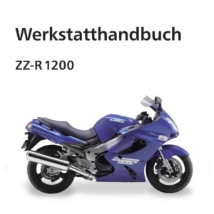 Kawasaki ZZ-R 1200 Werkstatthandbuch Reparaturanleitung PDF (ZX1200-C1/D1)