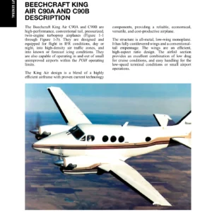 King Air C90A C90B C90GT Pilot Training Manual - FlightSafety Complete Systems Course