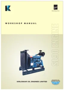 Kirloskar SL90 Series 6SL9088 6SL1500 6SL8800 Engine Workshop Manual