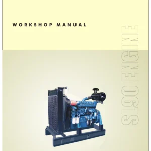 Kirloskar SL90 Series 6SL9088 6SL1500 6SL8800 Engine Workshop Manual