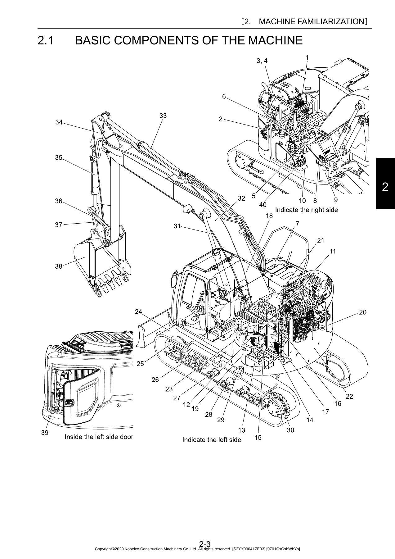 Kobelco SK135SR-7 SK140SRLC-7 SK140SRL-7 Excavator Operation Manual 2020 - Image 2
