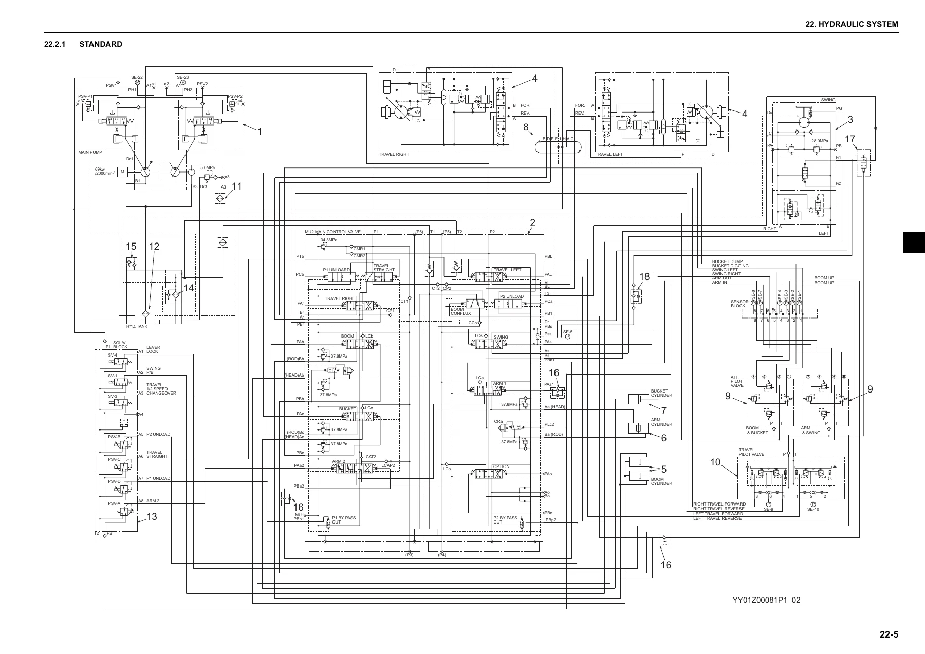 Kobelco SK135SRLC-2 Excavator Shop Manual - Complete PDF Service & Repair Guide - Image 3