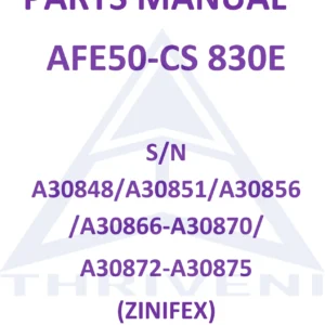 Komatsu 830E Haulpak Truck Parts Manual AFE50-CS (ZINIFEX) - Illustrated Parts Catalog PDF