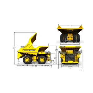 Komatsu 930E-5 Dump Truck Shop Manual - Serial A40004 & Up