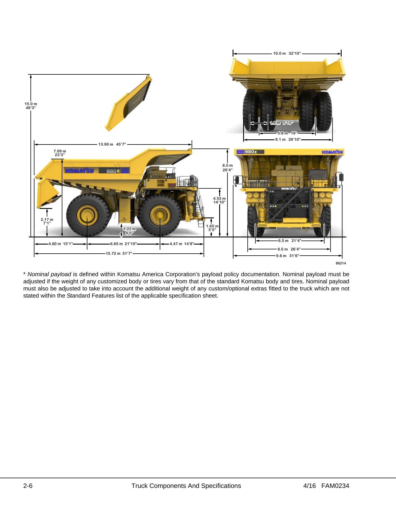 Komatsu 980E-4 Dump Truck Field Assembly Manual - A40052 & Up PDF - Image 3