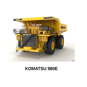 Komatsu 980E-4 Dump Truck Field Assembly Manual - A40052 & Up PDF