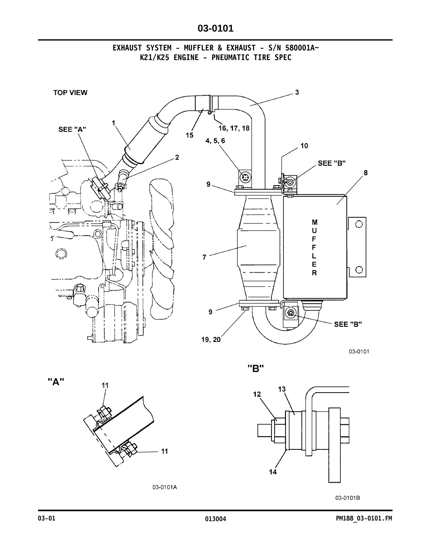 Komatsu BX20 Series Forklift Parts Manual DIC 2005 - FG20/25/30-14 & FD20/25/30-14 PDF - Image 3