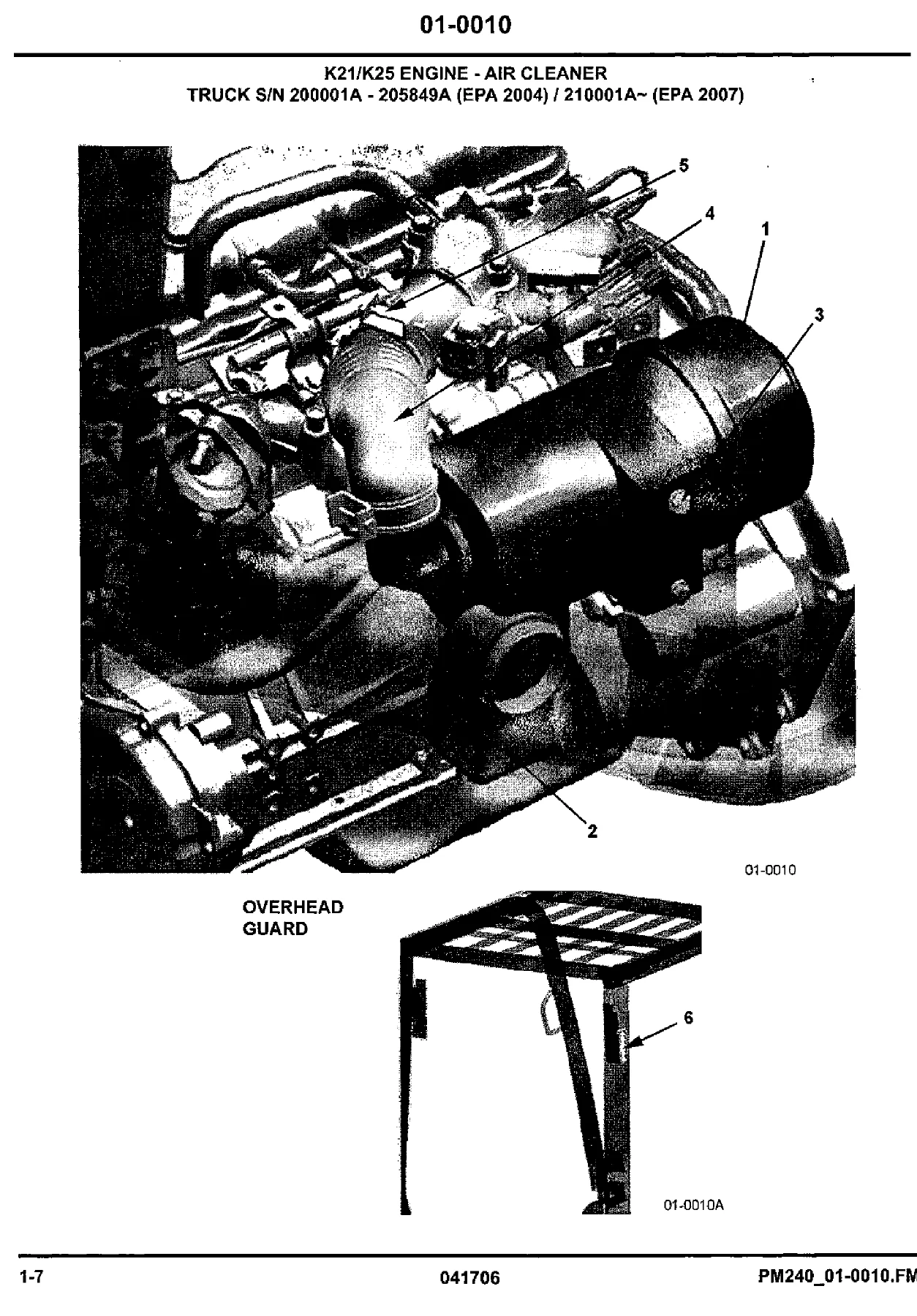 Komatsu BX50 Series Forklift Trucks Parts Manual 2010 - Gas/LPG/Diesel PDF - Image 2