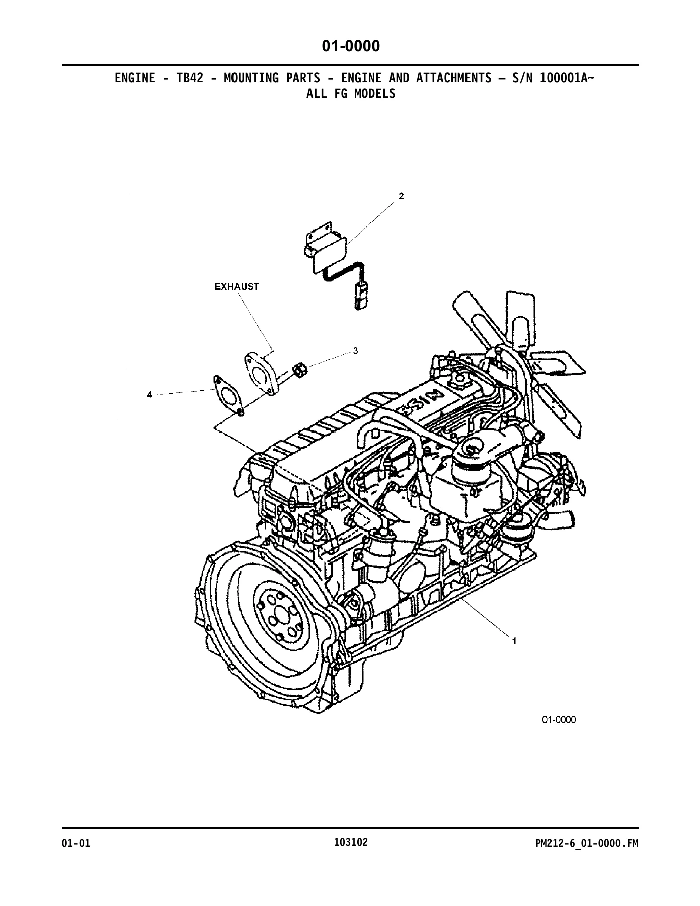 Komatsu CX Series Forklift Trucks Parts Manual PM212-6 - Gas, LP & Diesel Models PDF - Image 2