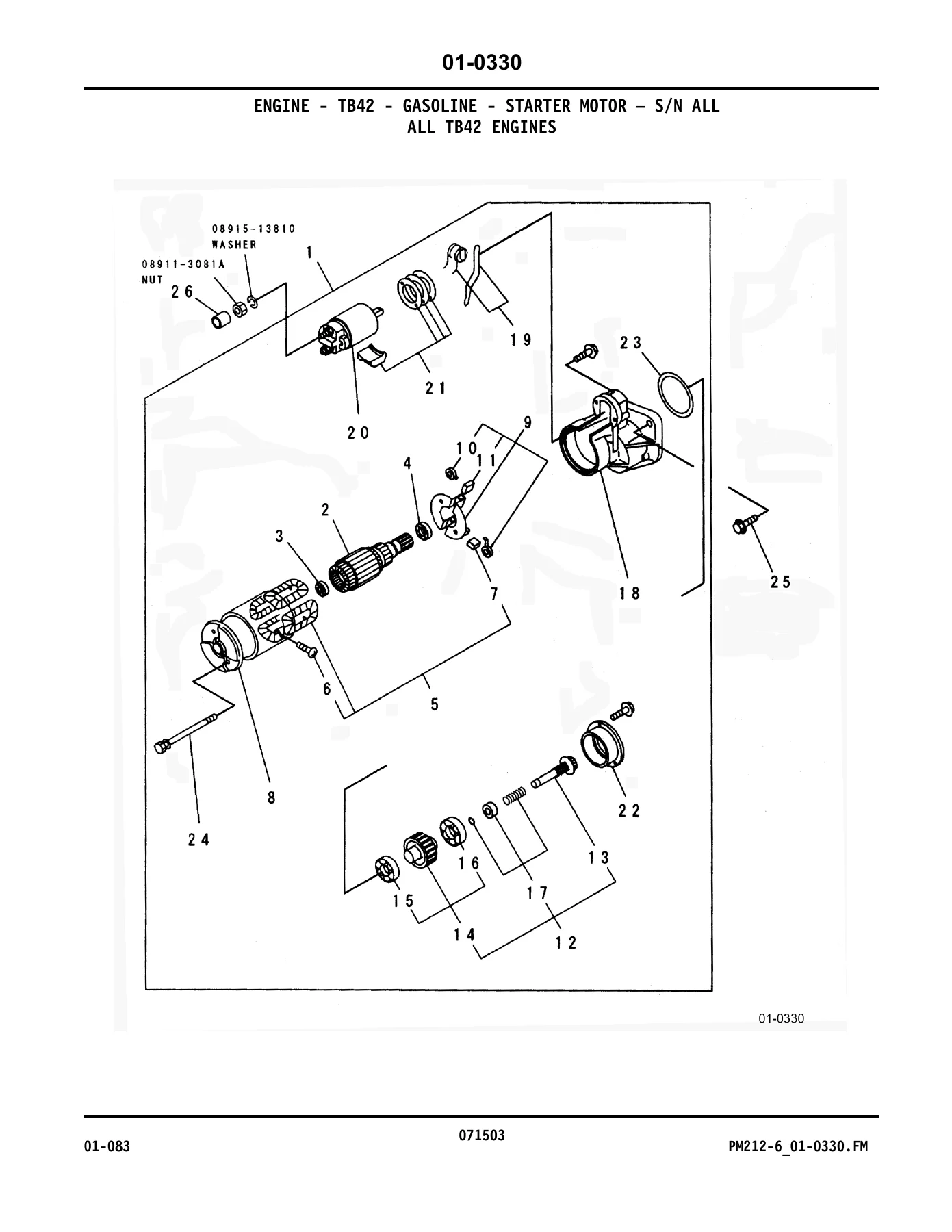 Komatsu CX Series Forklift Trucks Parts Manual PM212-6 - Gas, LP & Diesel Models PDF - Image 3