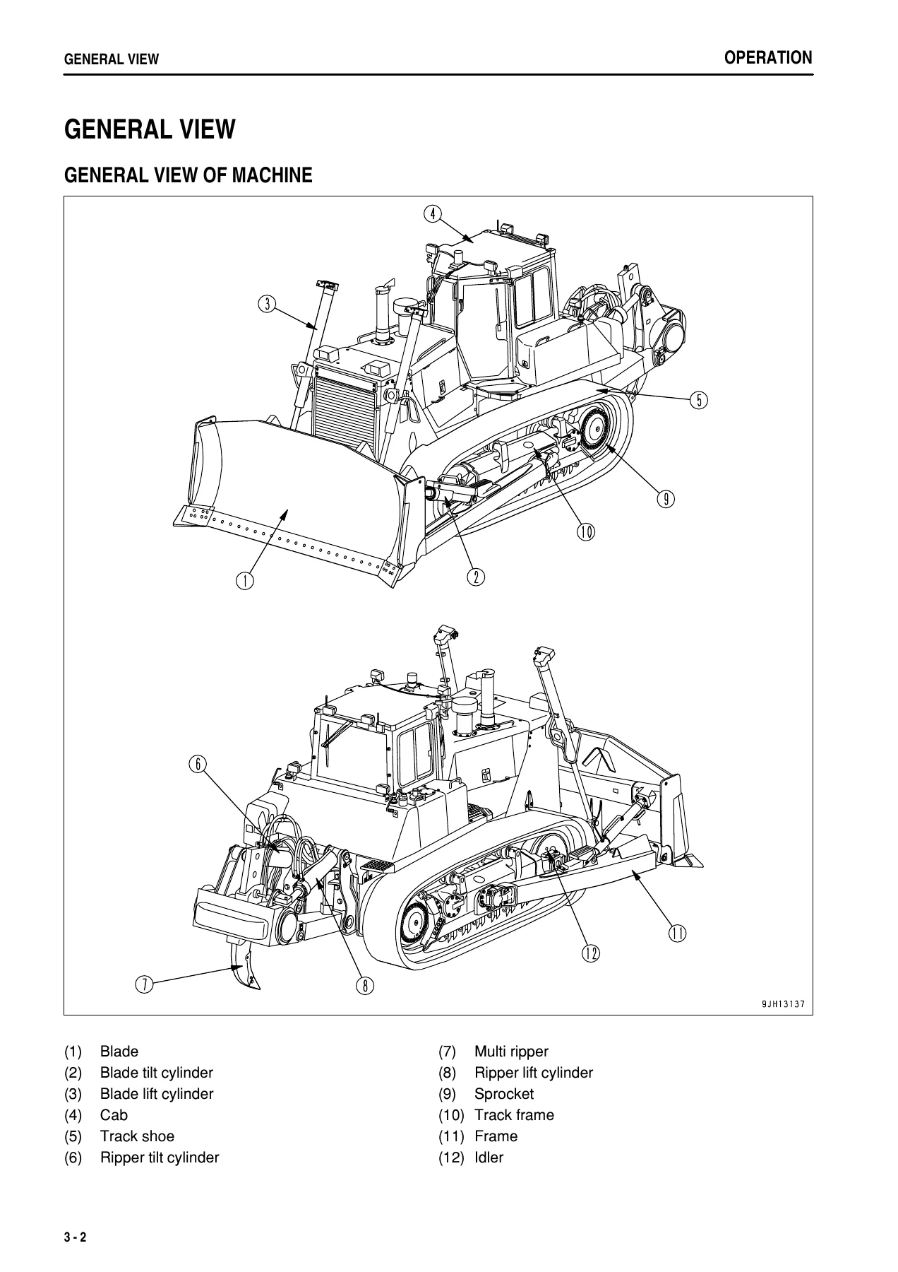 Komatsu D155A-6 Bulldozer Operation & Maintenance Manual PDF - Serial 85025 & Up - Image 2
