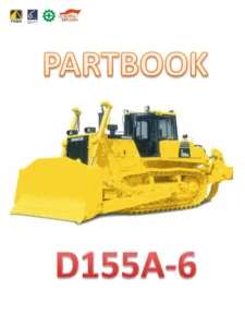 Komatsu D155A-6 Crawler Dozer Parts Book S/N 85001-Up - Illustrated Parts Catalog PDF