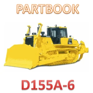 Komatsu D155A-6 Crawler Dozer Parts Book S/N 85001-Up - Illustrated Parts Catalog PDF