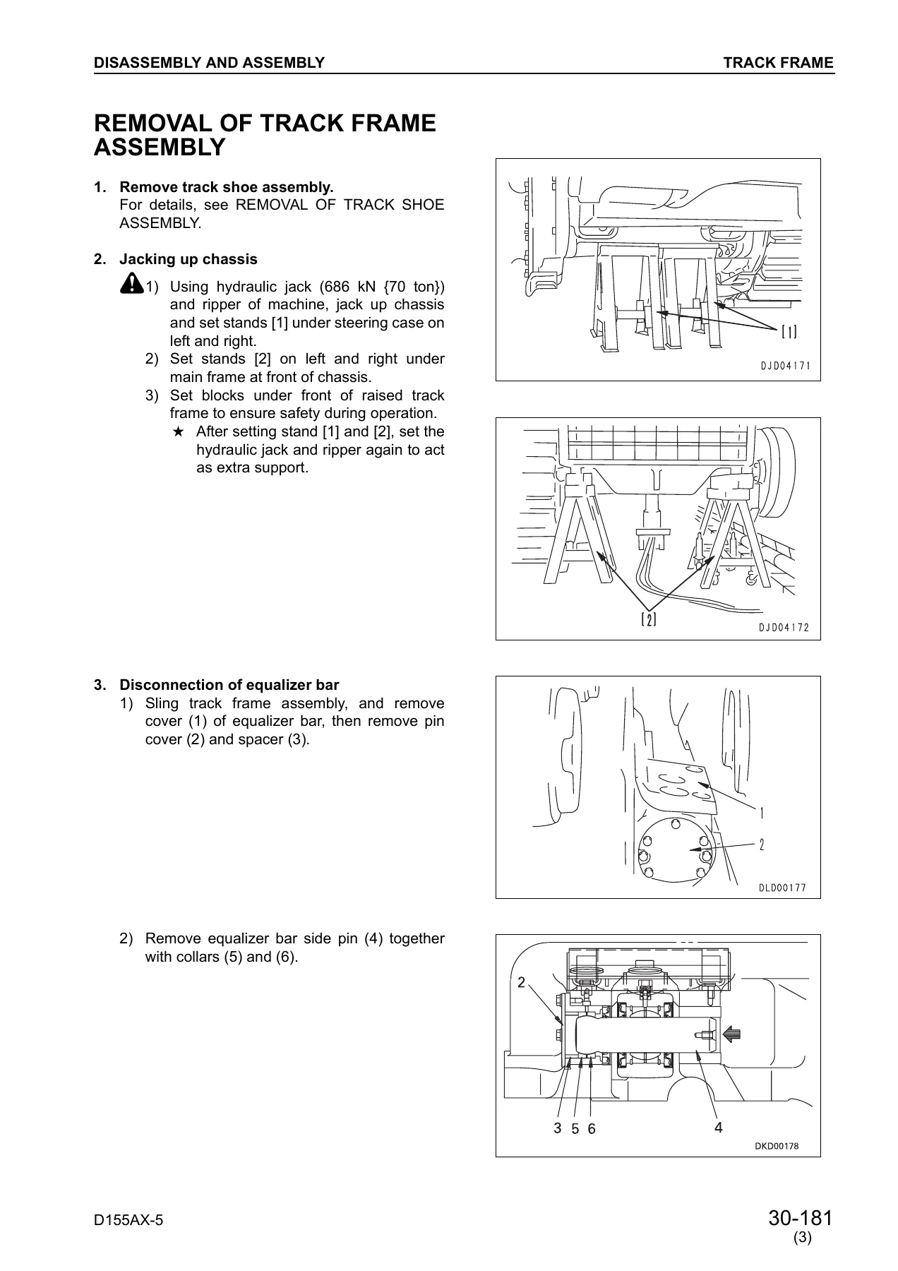 Komatsu D155AX-5 Dozer Shop Manual SEBM034803 - Full PDF Download - Image 3