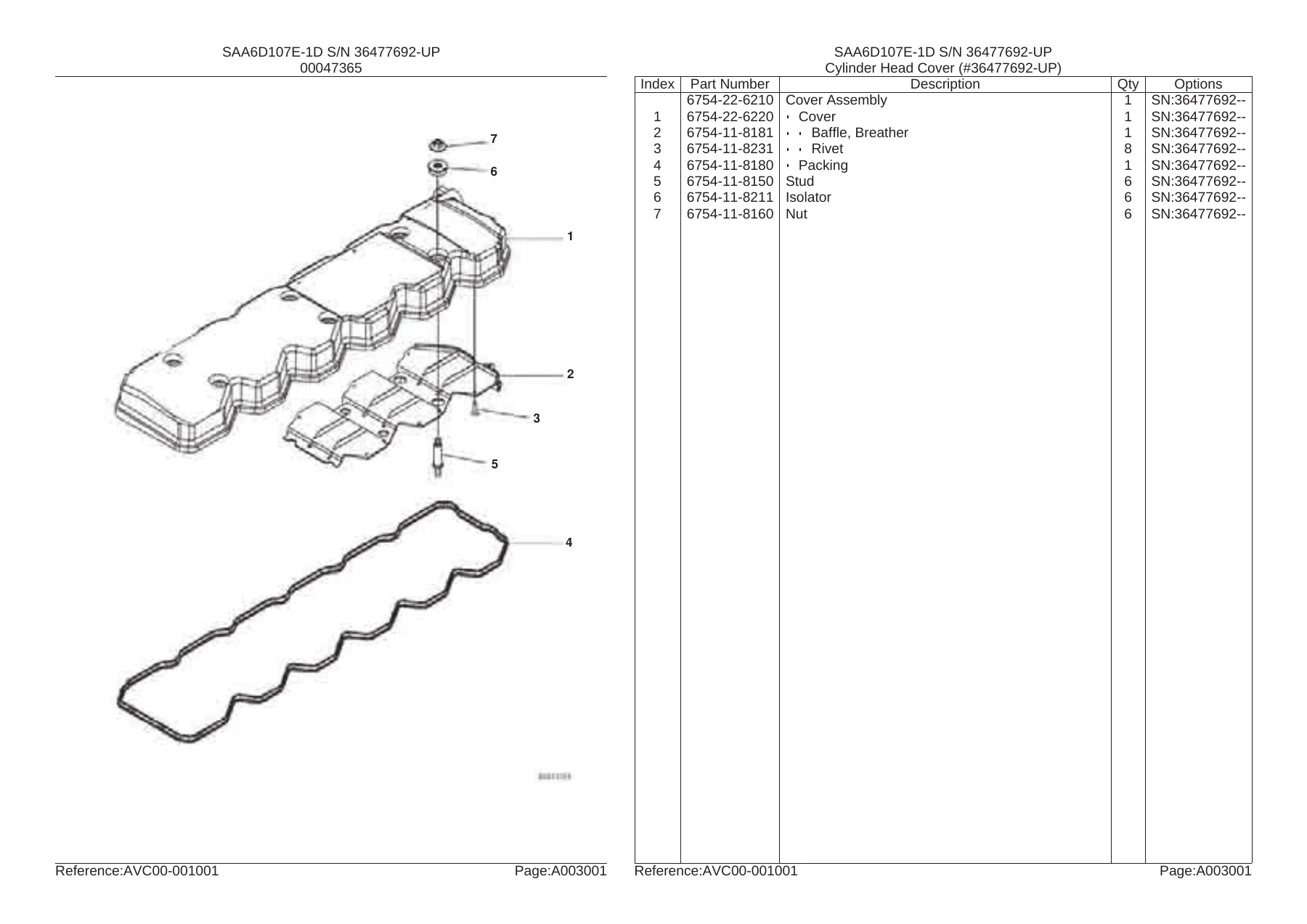 Komatsu D61EX-23M0 Bulldozer Parts Book KEPB034500 - PDF Download - Image 2