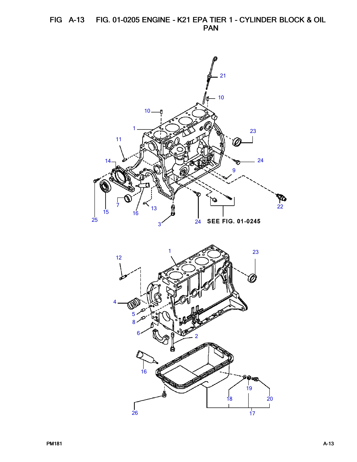 Komatsu FG15 FG18 AX20 Series Forklift Parts Catalog Manual - SN 670001A and Up - Image 2
