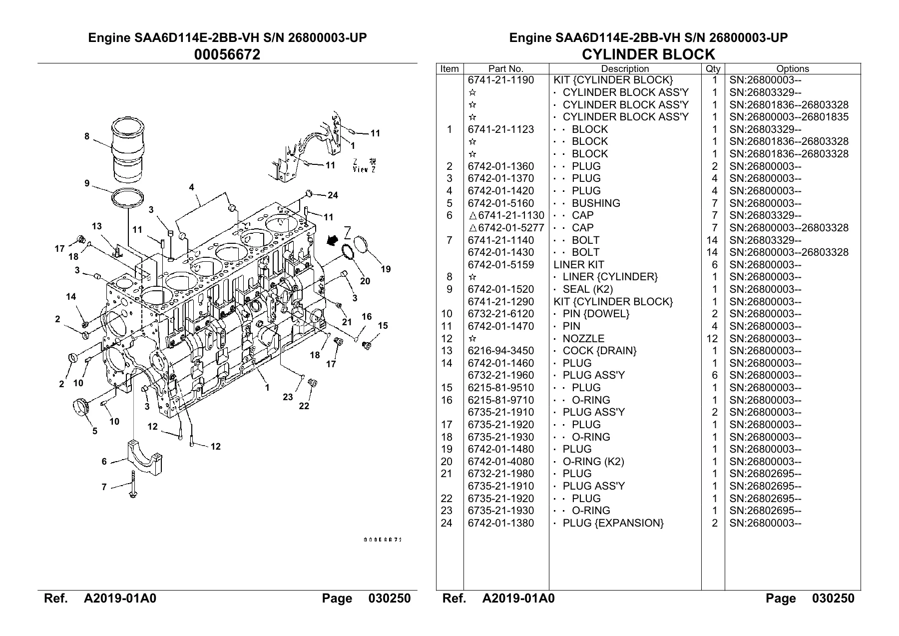 Komatsu GD655-3C Motor Grader Parts Book KEPB074501 - PDF - Image 3