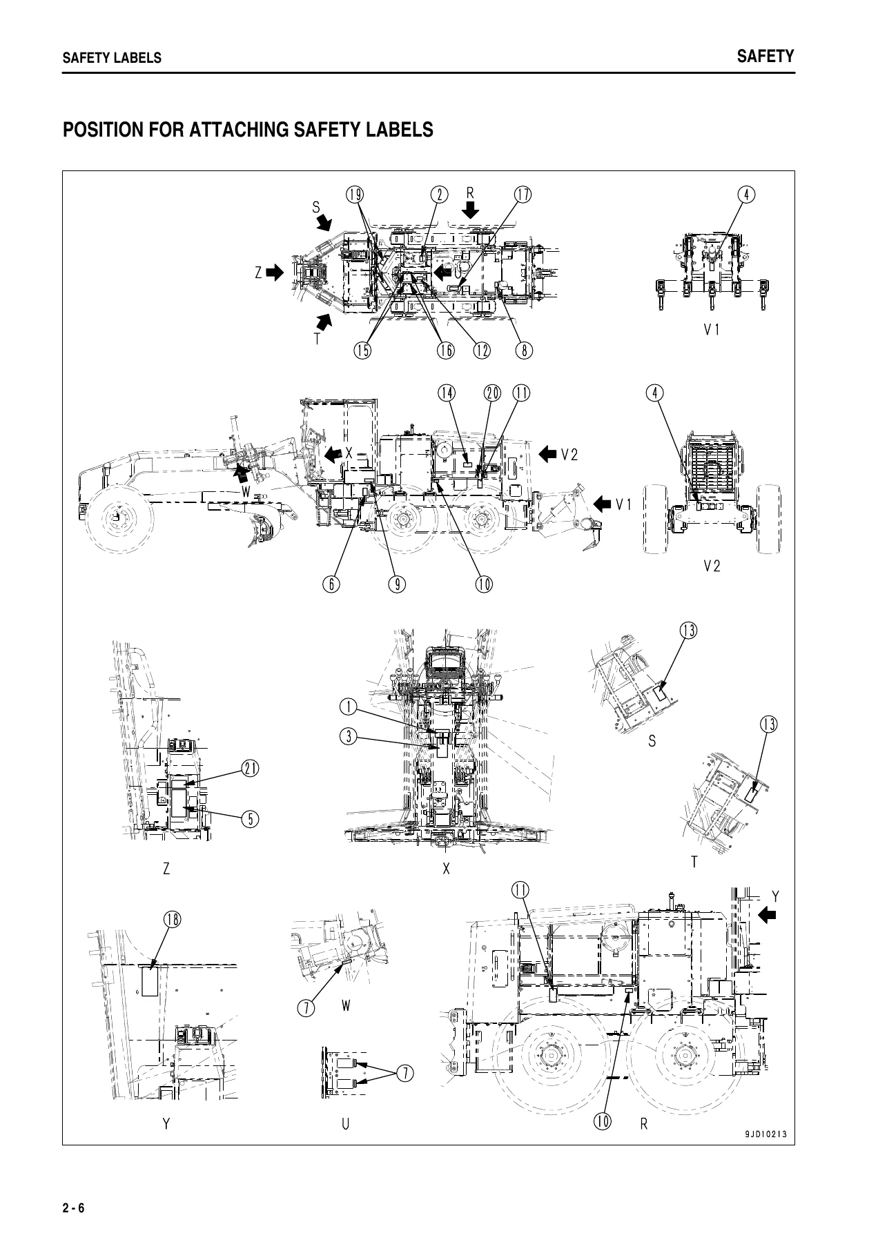 Komatsu GD705-5 Motor Grader Operation & Maintenance Manual - Serial 26001 and Up - Image 2
