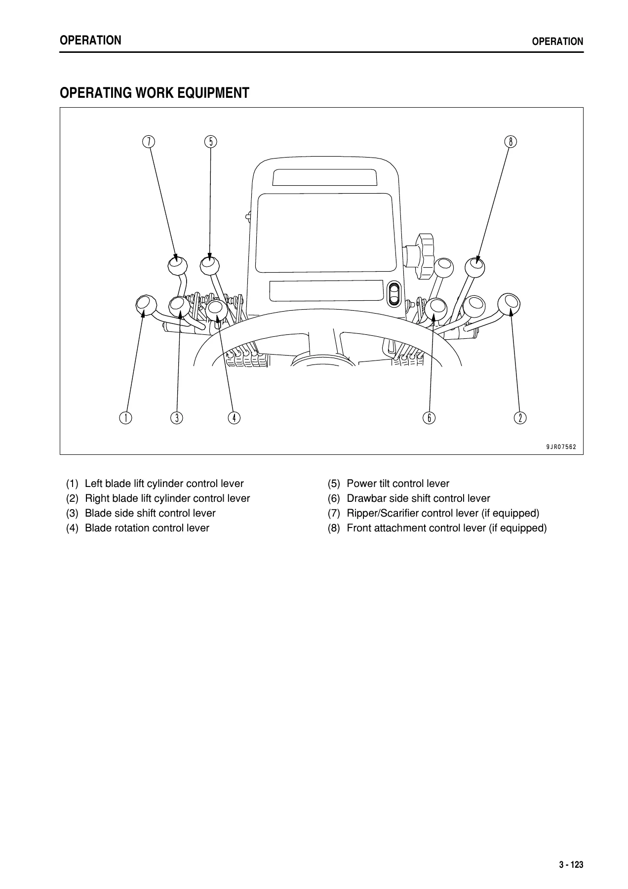 Komatsu GD705-5 Motor Grader Operation & Maintenance Manual - Serial 26001 and Up - Image 3