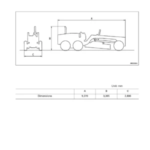 Komatsu GD705A-4 Motor Grader Shop Manual PDF - Serial 23001 and Up
