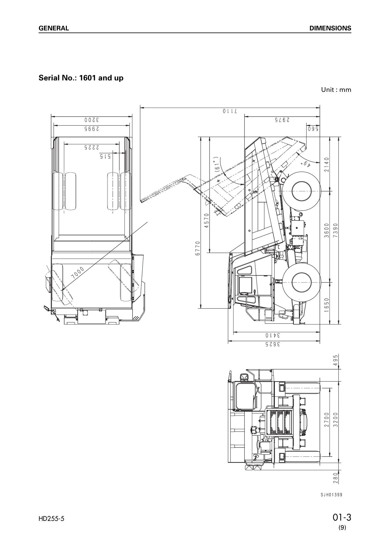 Komatsu HD255-5 Dump Truck Shop Manual - PDF Workshop Repair Guide - Image 2