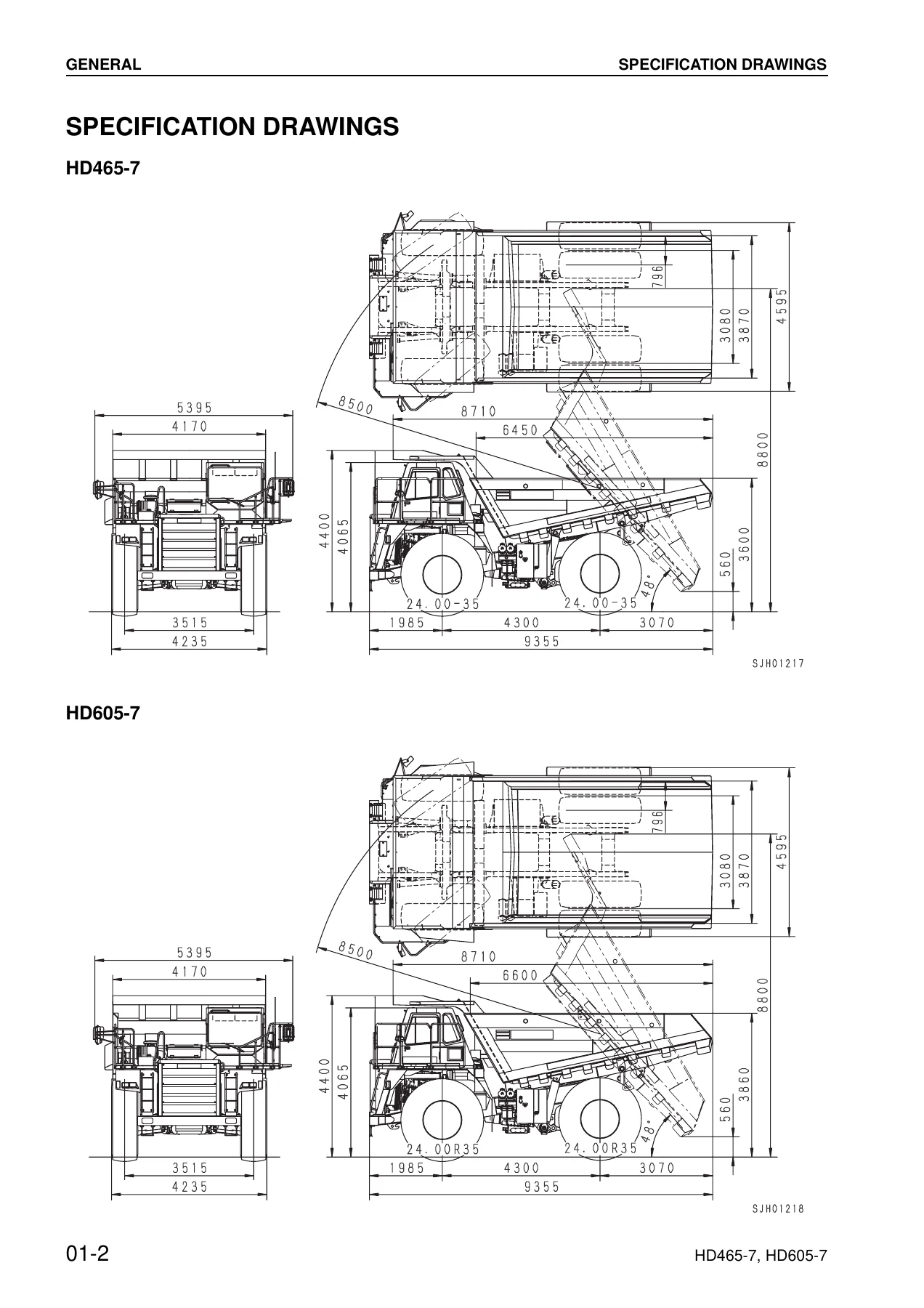 Komatsu HD465-7 HD605-7 Dump Truck Shop Manual 2002 PDF Download - Image 2