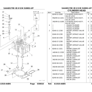 Komatsu PC1250-7-W1 Parts Book SN 20001-Up - Illustrated Parts Catalog PDF
