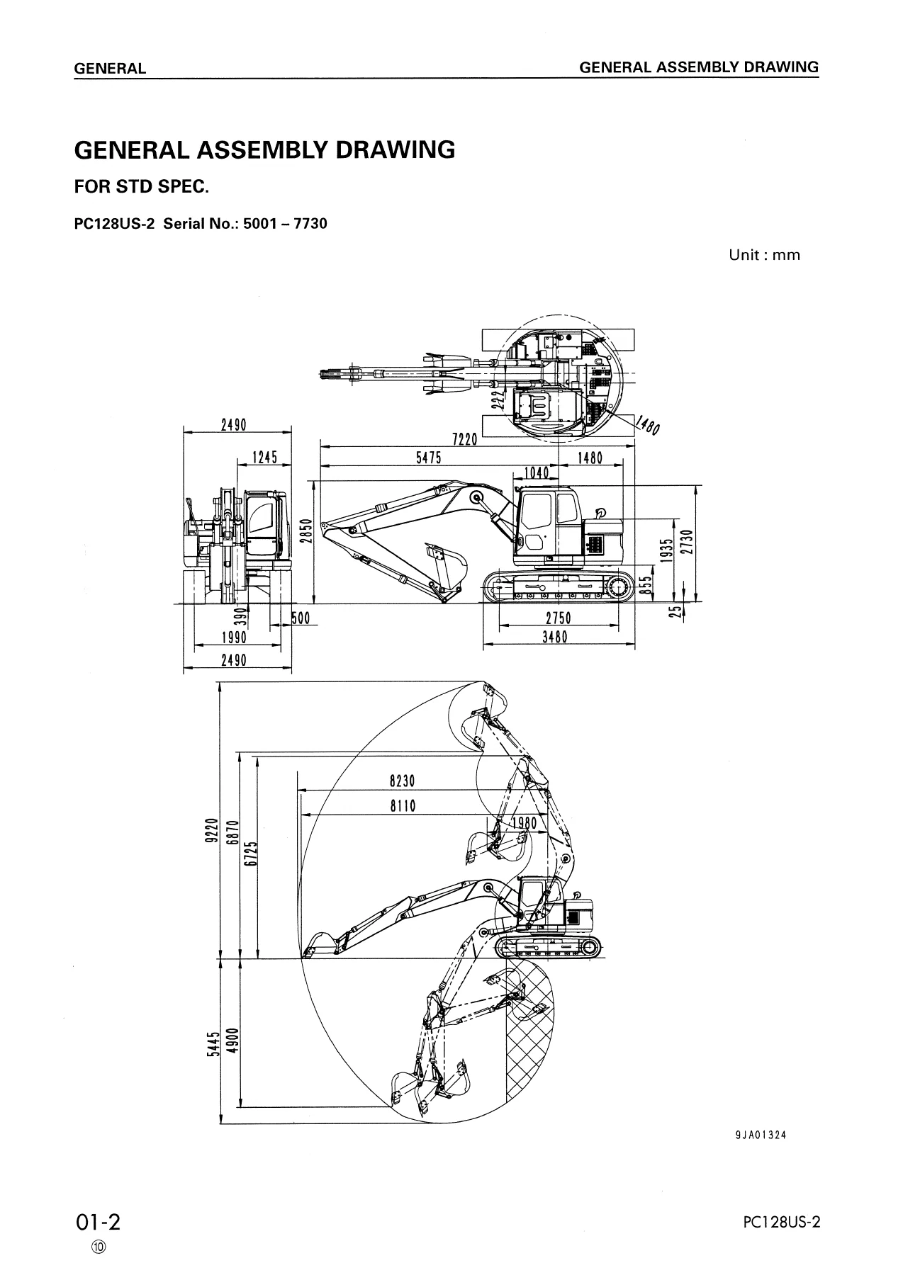 Komatsu PC128US-2 PC138US-2 PC138USLC-2 Excavator Shop Manual PDF Download - Image 2