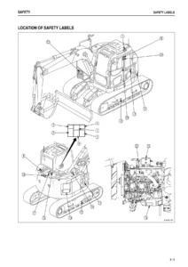 Komatsu PC138US-8 & PC138USLC-8 Excavator Operation and Maintenance Manual - TEN00189-01 PDF
