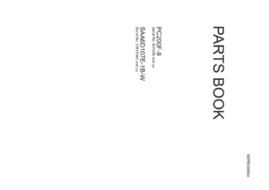 Komatsu PC200F-8 Parts Book KEPB006504 - Excavator Parts Catalog PDF (S/N B31800-Up)
