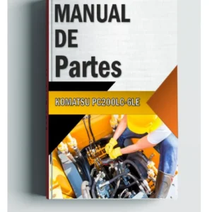 Komatsu PC200LC-6LE Excavator Parts Book - S/N A83001-UP PDF