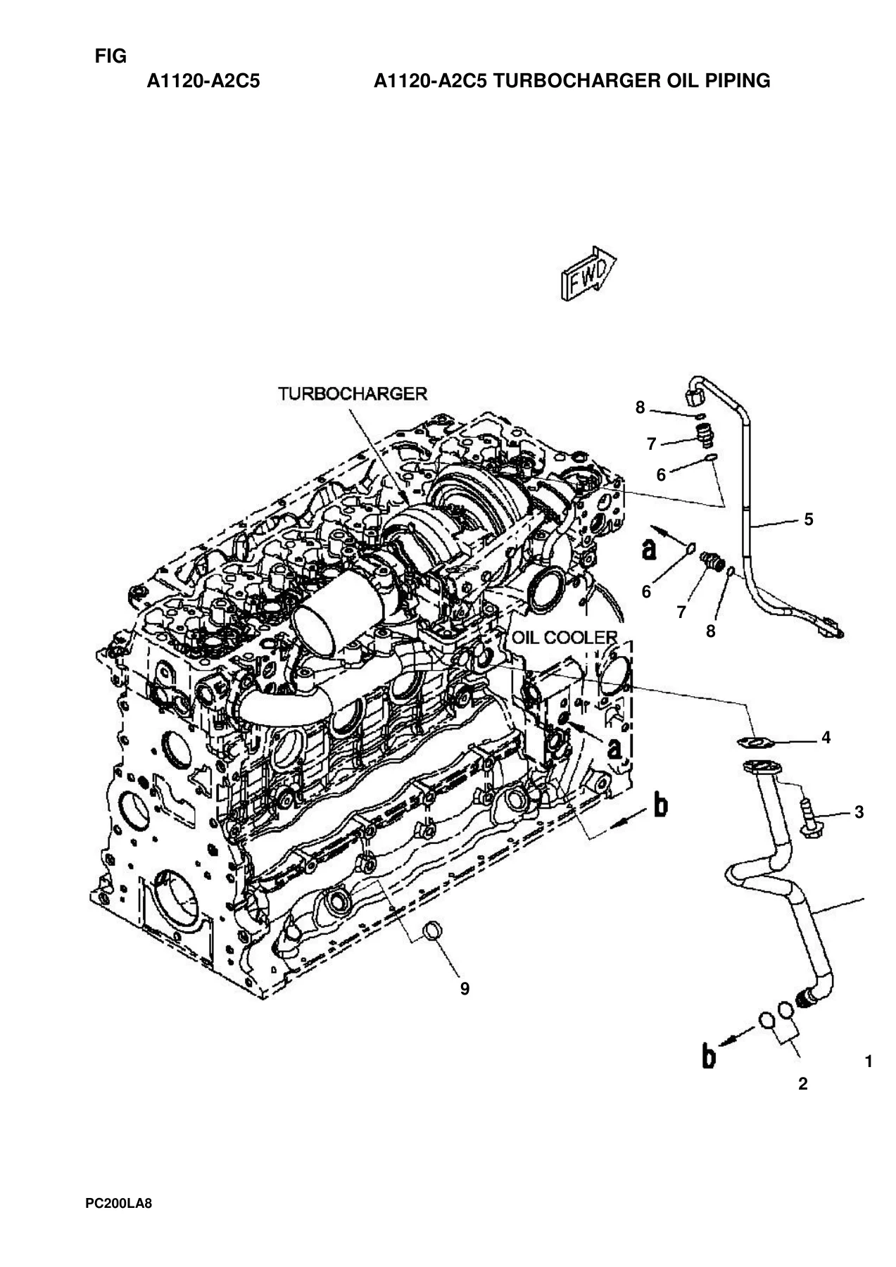 Komatsu PC200LC-8 Excavator Parts Book - Serial A90301 & Up - PDF Download - Image 2