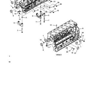 Komatsu PC200LC-8 Excavator Parts Book - Serial A90301 & Up - PDF Download
