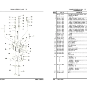 Komatsu PC400-7 Excavator Parts Catalog PDF - SAA6D125E-3 Spare Parts Manual