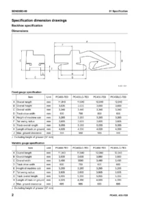 Komatsu PC400-7E0 PC450-7E0 Excavator Shop Manual - SEN03578-01