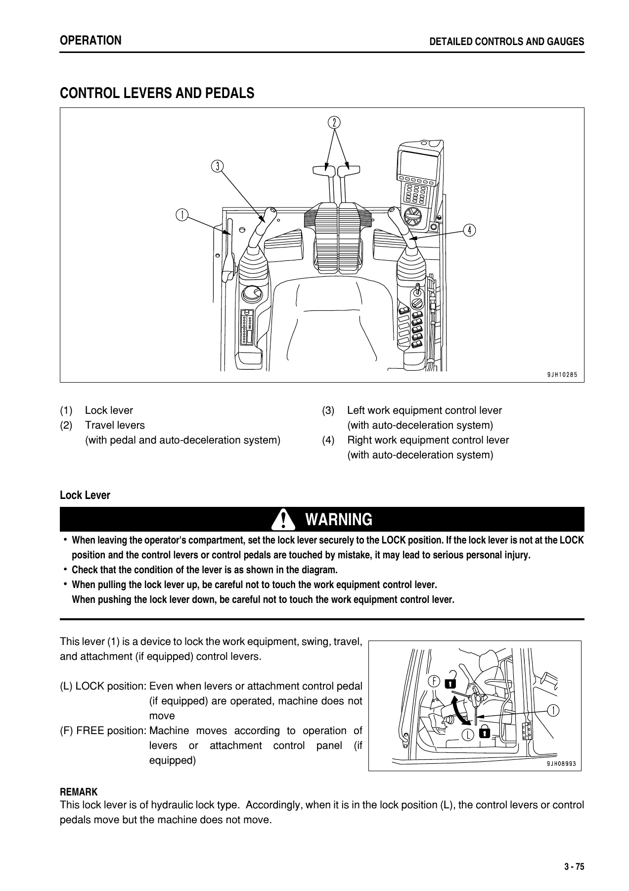 Komatsu PC400-8 PC400LC-8 PC450-8 PC450LC-8 Hydraulic Excavator Operation & Maintenance Manual - Image 3