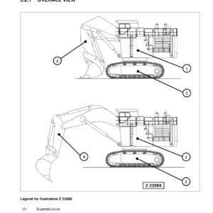 Komatsu PC4000 Hydraulic Mining Shovel Operation and Maintenance Manual PDF