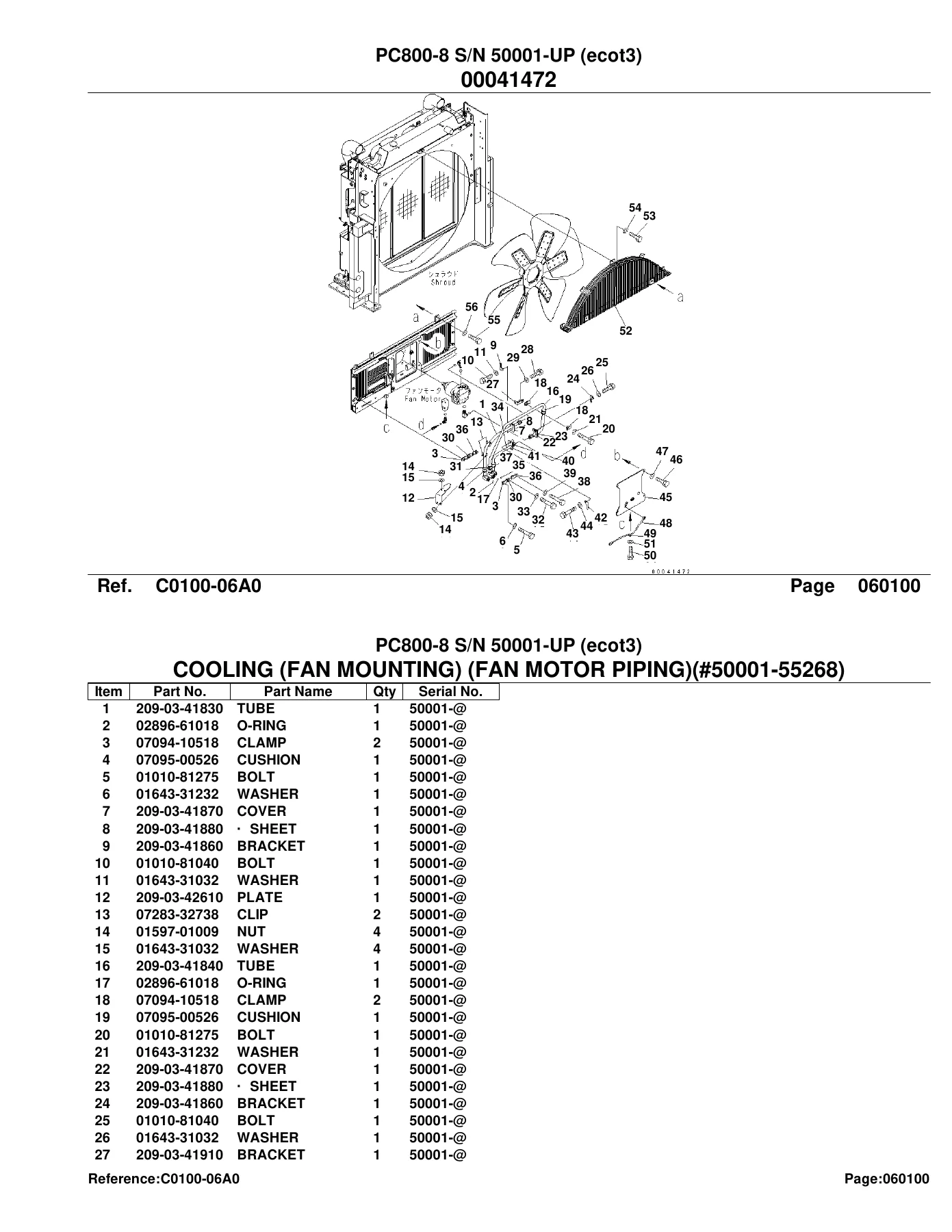 Komatsu PC800-8 Excavator Spare Parts Catalog - S/N 50001-Up PDF - Image 3