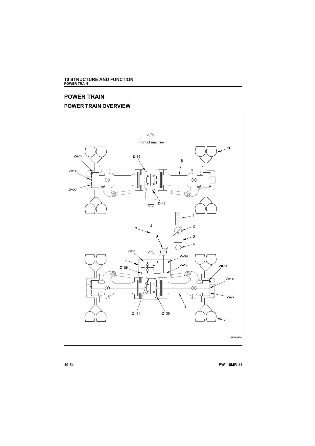 Komatsu PW118MR-11 Hydraulic Excavator Shop Manual - Complete Workshop PDF - Image 3