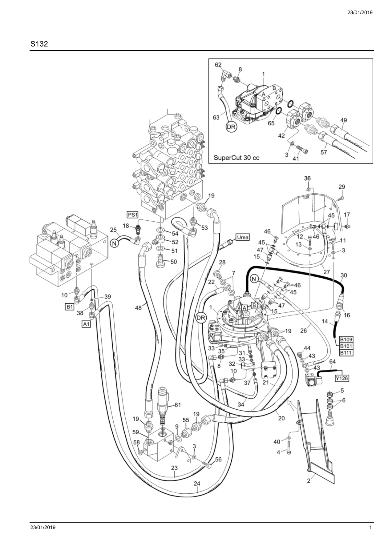 Komatsu S132 Harvester Head Parts Catalog - Portuguese PDF - Image 3