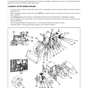 Komatsu WA380-6 Wheel Loader Operation and Maintenance Manual - PDF