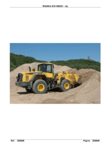 Komatsu WA380-6 Wheel Loader Parts Catalog PDF - SN H60051-Up