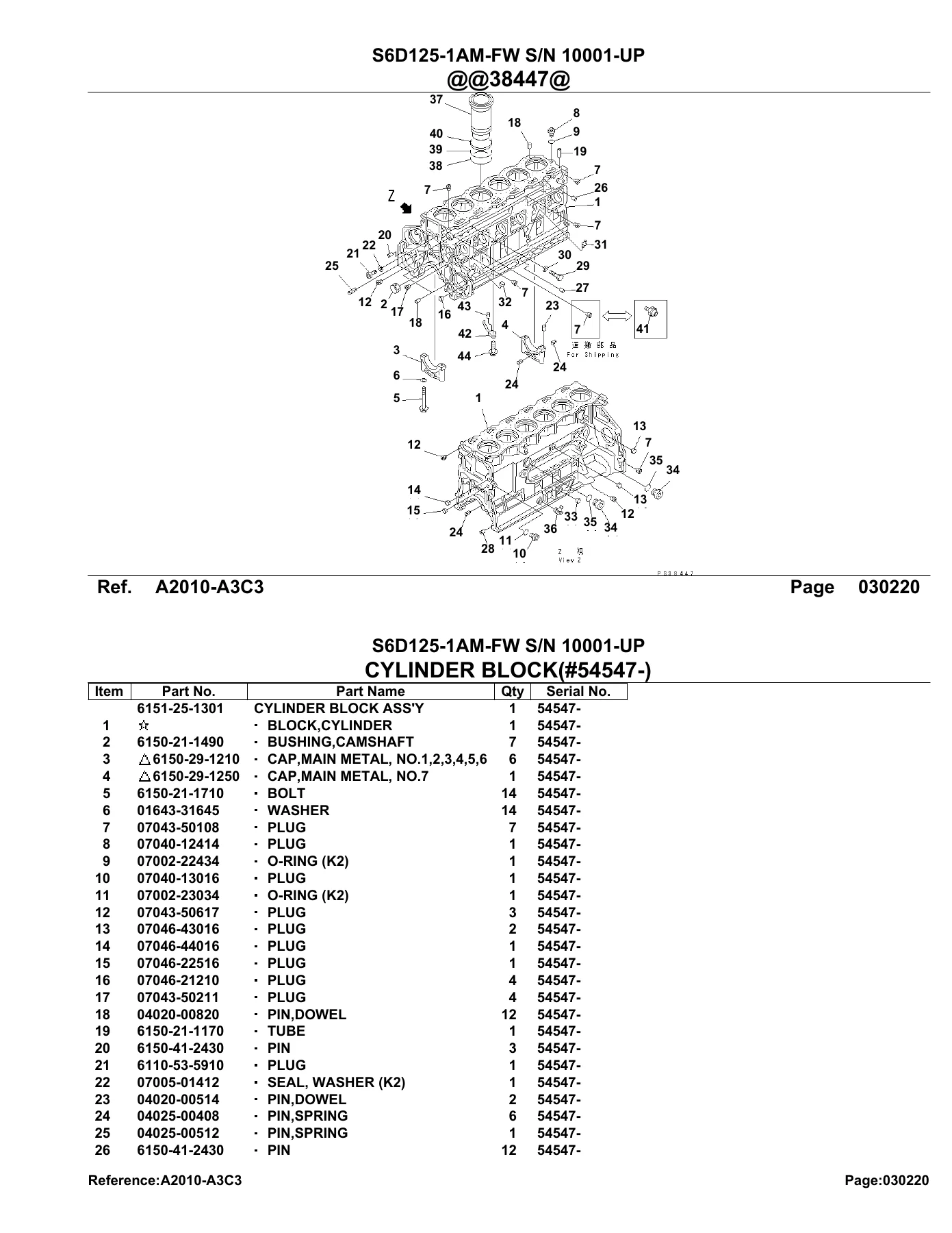 Komatsu WA450-3 Wheel Loader Parts Catalog PDF - Serial 53001 and Up - Malaysia Edition - Image 2
